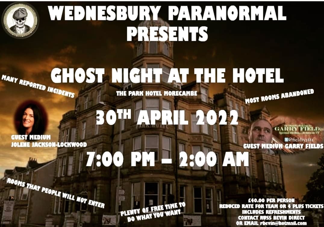 Another event. Bank Holiday screams.