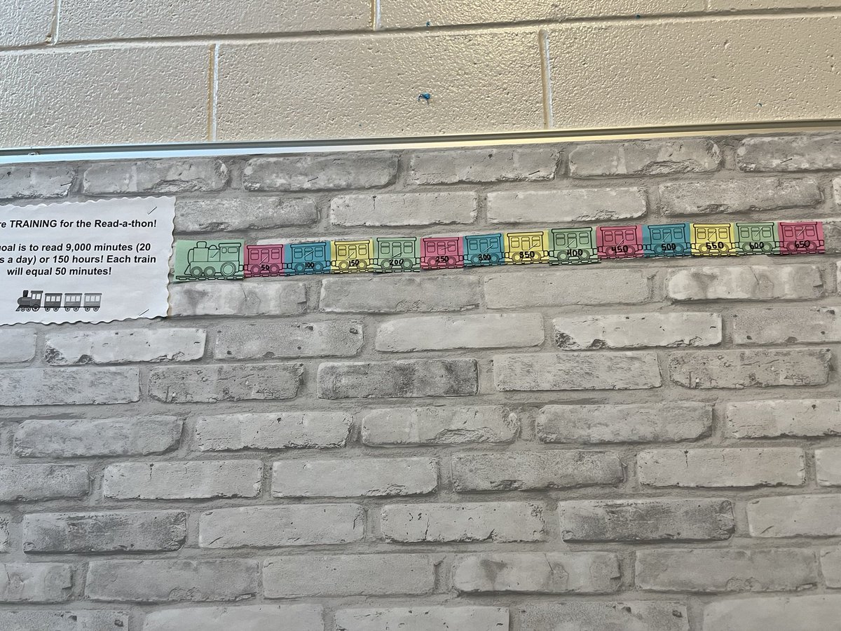 ashleybeyoung's tweet photo. @CElemSchool is doing a read-a-thon! We all made classroom goals and personal goals! @PrairieSouth #pss210 #learningtogether #reading https://t.co/Cmfas0KKC7