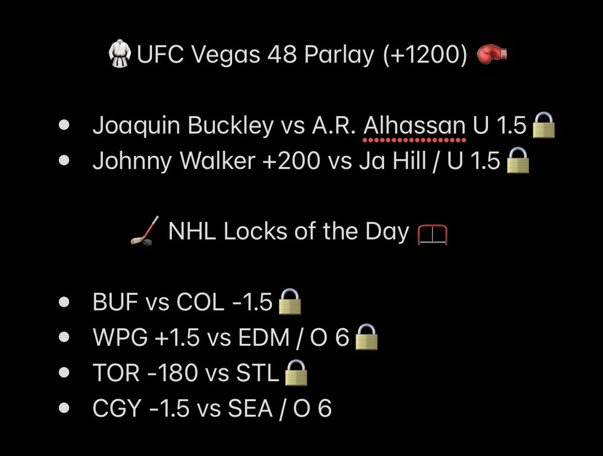 HighStakesTakez's tweet photo. 🚨  HST Weekend Locks  🚨

• Soccer locks 17-8 (68%)🔥
• Julius Randle Mon. TripDub +1000⚡️
• 8 2-Team parlays ✅
• 2 first goal scorers 🤯

#FantasyFootball #NFT #curling #crypto #gamblingTwittter #NFL #bbcolympics #bettingtips #NHL #NBAAllStar #NBA #PremierLeague https://t.co/uaQP5ZsGMi