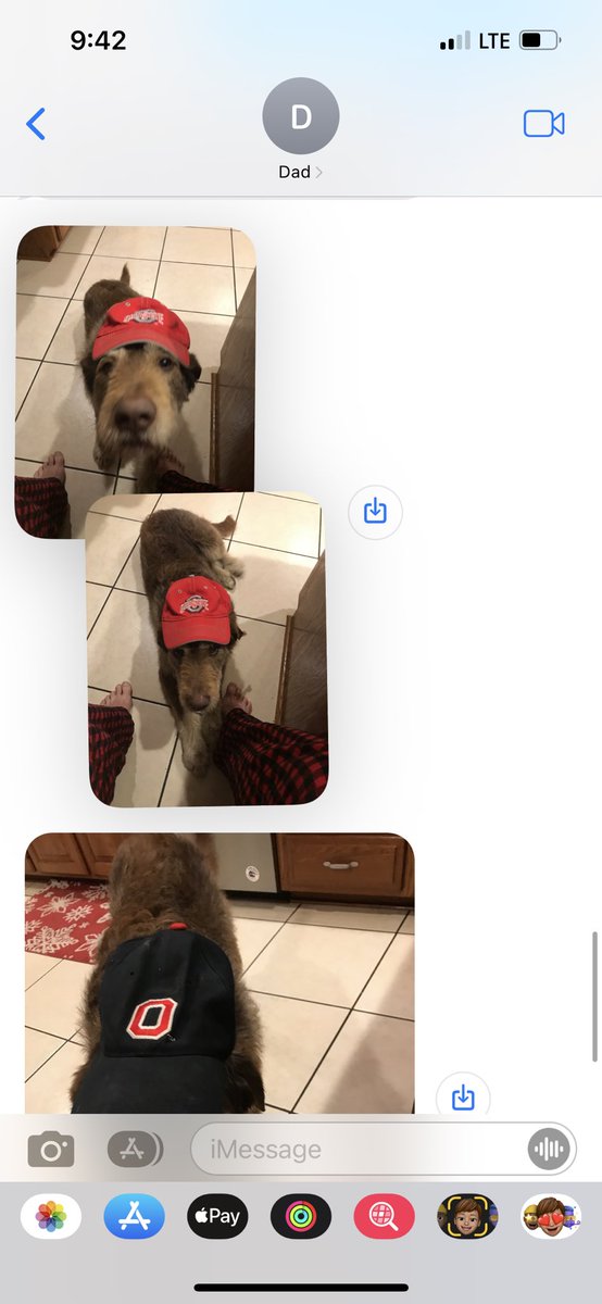 DPoeppelman's tweet photo. Last minute I changed my mind and decided to go to OSU for physical therapy school…these are the texts I got from my parents when I told them. #gobucks https://t.co/zPnGfqaqzY