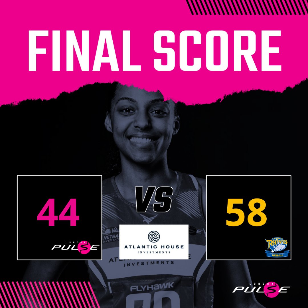 U19: Final score and Leeds take the win 44-58

Thanks for a great game Leeds - safe travels home

Apologies for the loss of the stream last 2 minutes - WIFI issues