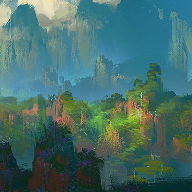 Environment concept painting.