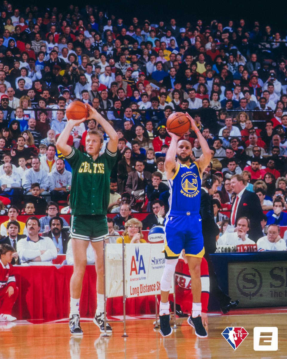 Who would win this 3-PT shootout? 🎯

#NBA75 | #NBAAllStar