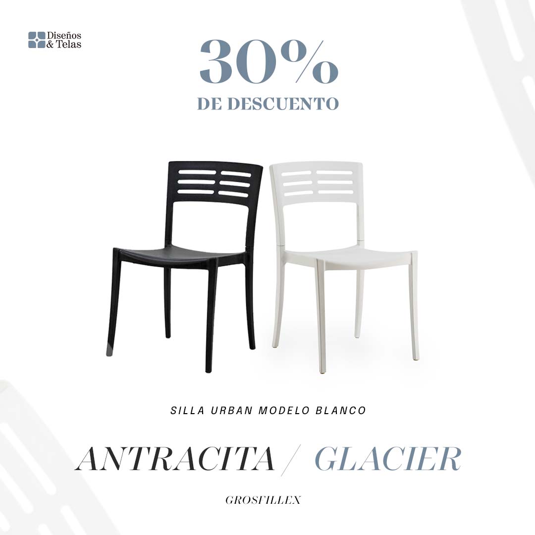 DisenosyTelas's tweet photo. Nuestras Sillas Colección Urban by Grosfillex poseen un look contemporaneo que se adapta a todos los espacios, su asiento amplio, comodo y ergonómico son la fortaleza al momento de elegir las sillas para su jardín. https://t.co/rAq2bmtSV8