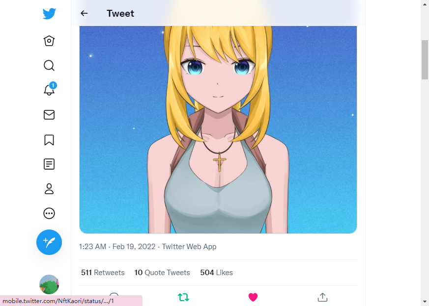 Richard41485997's tweet photo. @NftKaori https://t.co/GUtkUCj31g