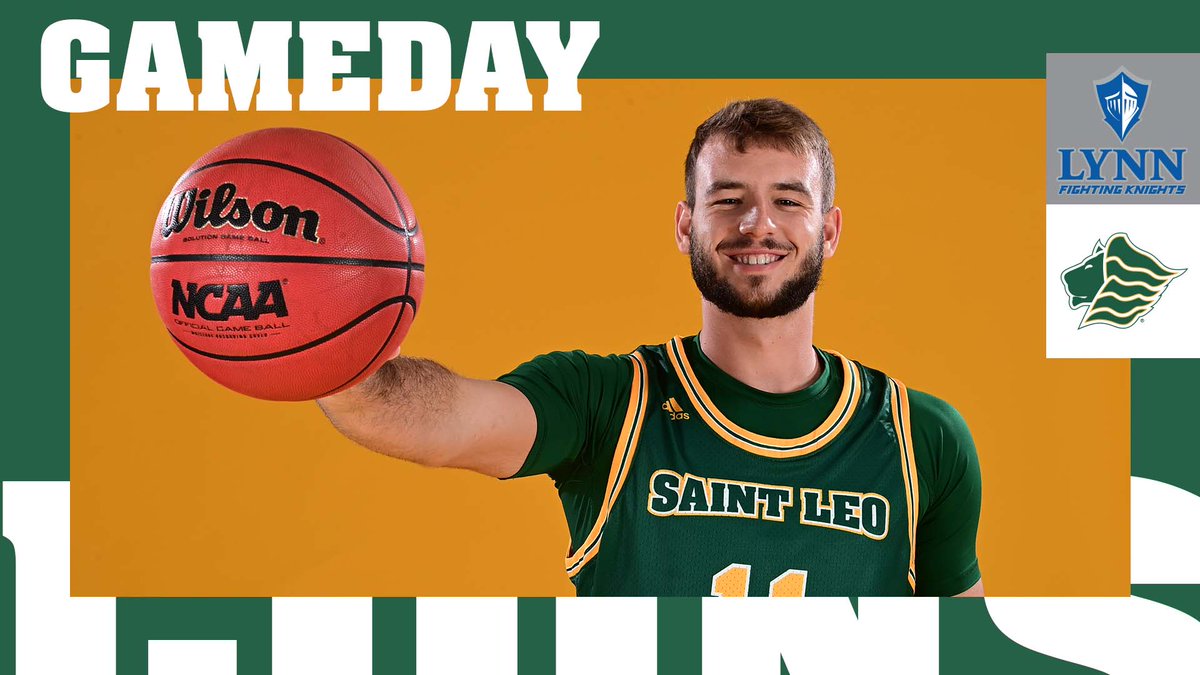 SENIOR DAY Gameday. 2:00 p.m. | Lynn 📍Bowman Center 📊bit.ly/saintleostats 📺bit.ly/saintleotv #LIONS🔒