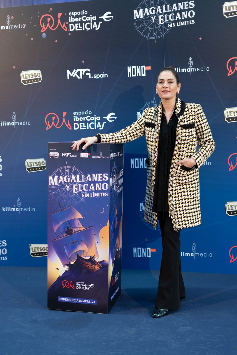 . @BellonyGuidera 
<a href="/rociomunozcobo/">Rocio Muñoz-Cobo</a> ayer en la presentación de la exposición de #Magallanesyelcanosinlímites en el Museo del Ferrocarril de #Madrid

📸 <a href="/Tvpress_es/">TV PRESS</a> @aroasolanaphoto
