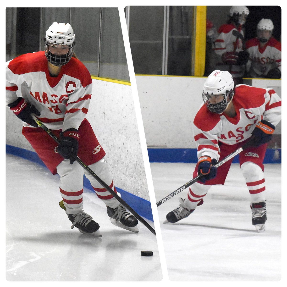 SENIOR DAY!!  Tonight we honor our 2 Seniors, Sage Smith and Alex Medeiros!!  Both of these amazing girls are 4 yr players in our program!

Game time is 6pm at Haverhill Valley Forum against Shawsheen!

<a href="/mascochieftains/">John Daileanes</a> <a href="/MascoGirlsHock/">Masco Girls HS Hockey</a> <a href="/MattWilliams_SN/">Matt Williams</a> <a href="/HNIBonline/">Hockey Night</a> <a href="/MassHSHockey/">MassHSHockey</a>