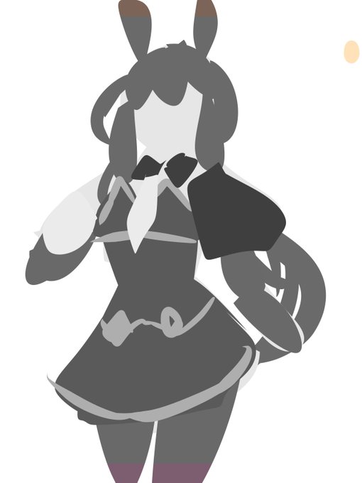 単純に彩度落としたもの(右)とバリュー(左)だと微妙に印象違うのね。たまに彩度落とす感じでやっていたけど。 