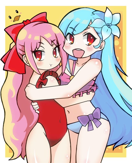 #くそ寒いので水着絵を貼る
再掲いいすか?いいよ 