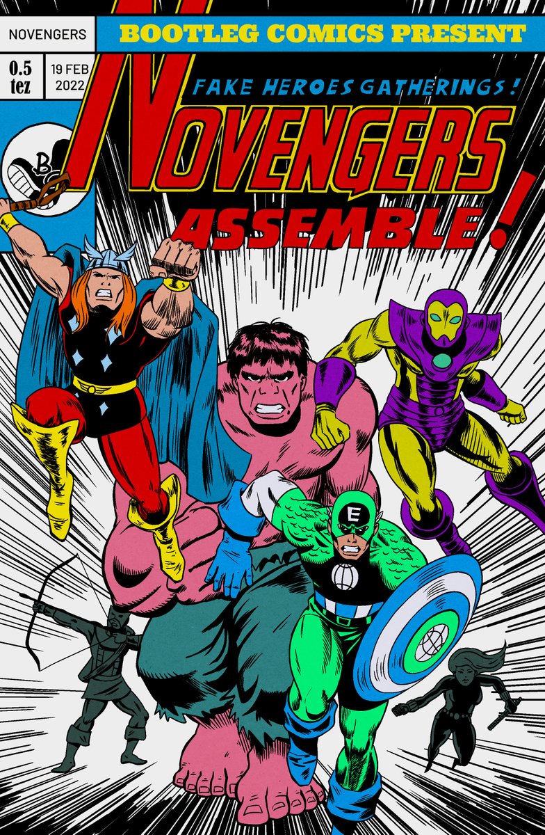bootleg_comics's tweet photo. 🚨🚨🚨EMERGENCY DROP🚨🚨🚨

Issue #6 Novengers Assemble

30/30 at 0.5 tez

https://t.co/FJzVL3fzf1
https://t.co/9oMTi7Sb4M
https://t.co/NFJplrpG1Z

#CleanNFT #tezos #NFTCommunity #NFTartist #NFTrilisanterbaru #padasukaNFT https://t.co/mjFZxWjjWd