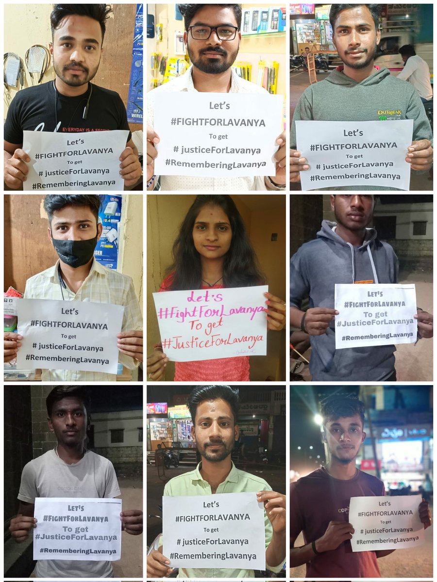 ABVPBelagavi's tweet photo. ಅಖಿಲ ಭಾರತೀಯ ವಿದ್ಯಾರ್ಥಿ ಪರಿಷತ್, ಬೆಳಗಾವಿ ವಿಭಾಗದ ಕಾರ್ಯಕರ್ತರು 
ತಮಿಳುನಾಡಿನ ಲಾವಣ್ಯಗೆ ತ್ವರಿತ ನ್ಯಾಯ ಮತ್ತು ಎಬಿವಿಪಿ ಕಾರ್ಯಕರ್ತರ ಶೀಘ್ರ ಬಿಡುಗಡೆಗಾಗಿ ಪ್ಲೆಕಾರ್ಡ್ ಅಭಿಯಾನದ ಮುಖಾಂತರ ಒತ್ತಾಯಿಸಿದರು.. 
#FightForLavanya 
#JusticeForLavanya
#RememberingLavanya

@mkstalin @ABVPVoice https://t.co/P5b5QM4mXo