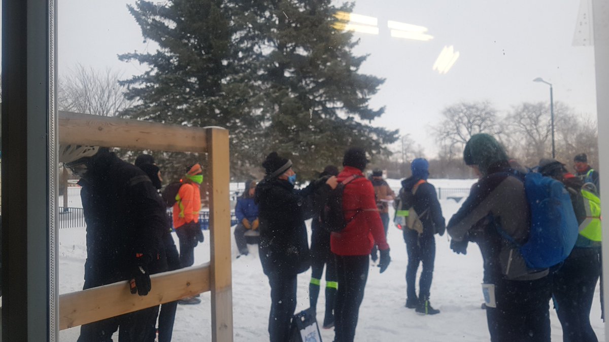 Runners have started!