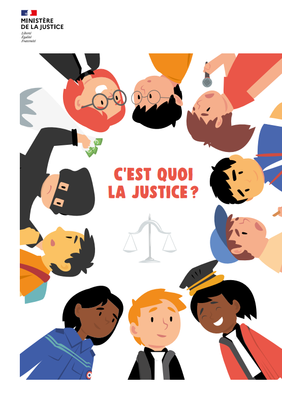 GreffierAssises's tweet photo. Le ministère de la Justice a réalisé un guide jeunesse pour comprendre ce qu’est la Justice et comment celle-ci est rendue en France : https://t.co/mEm6JssYCG https://t.co/JjBvESkqVn