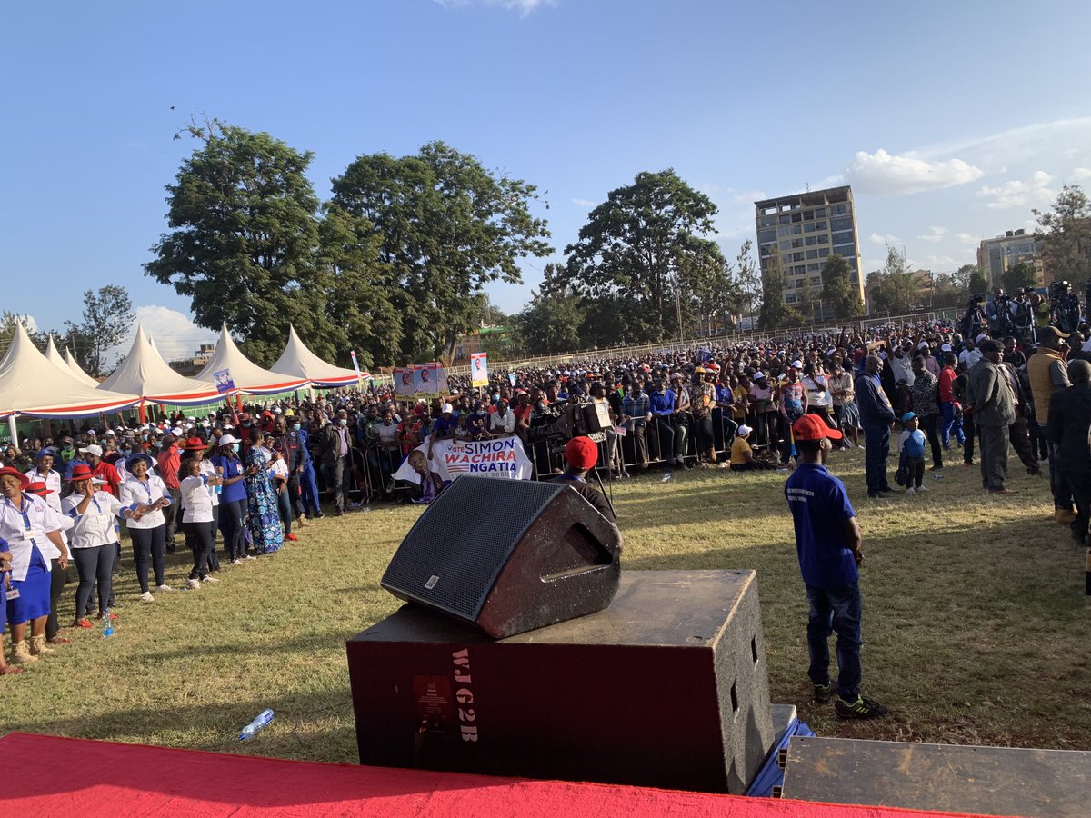 MarthaKarua's tweet photo. Thika stadium as we Finnish #ReturnofNjamba https://t.co/Ab94y0COPd