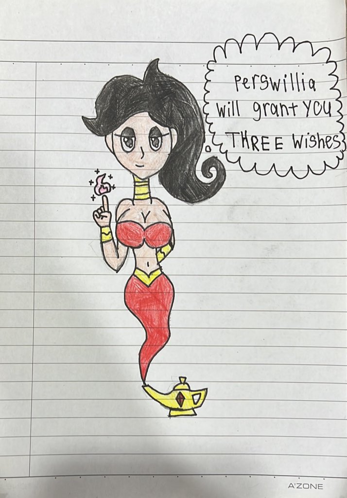 MrMummyTheHero's tweet photo. Perswillia will grant you any wish but you only use three

Art Trade with @brains_55 I hope you like it https://t.co/kE7sGzpyzu
