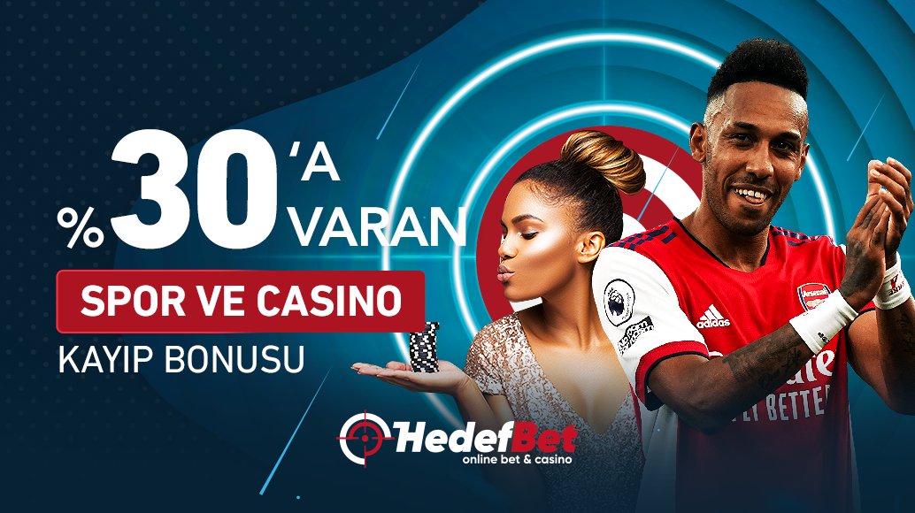 🔙Hedefbet'de kaybetmek yok!

🎁%30'a varan Spor ve Casino Kayıp Bonusu ile ikinci bir şansın daha var!

🎯Güncel Giriş: Hedefbet11.com