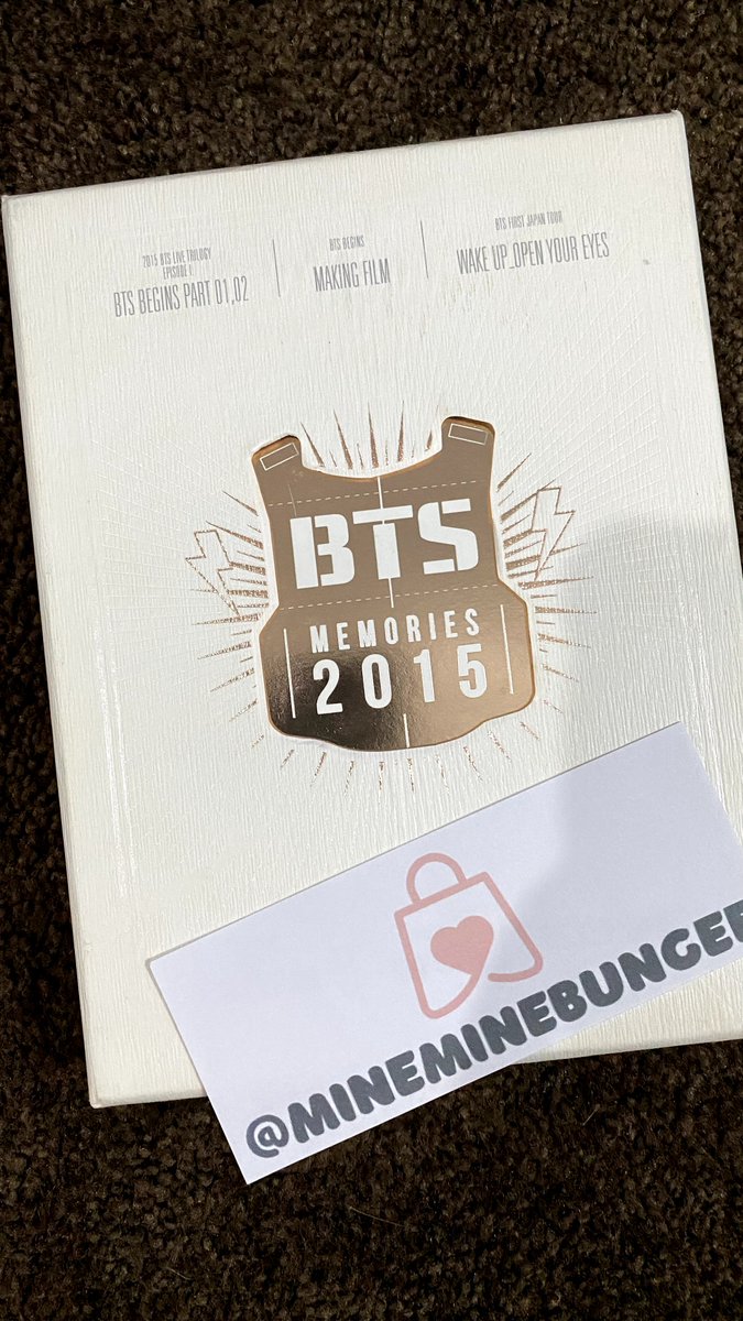 🌟Memories of 2015 DVD
💸DOP: ₱8000
💸PAYO: ₱7500
DP: 20%

mine + PAYO/DOP

wts ph onhand memo15