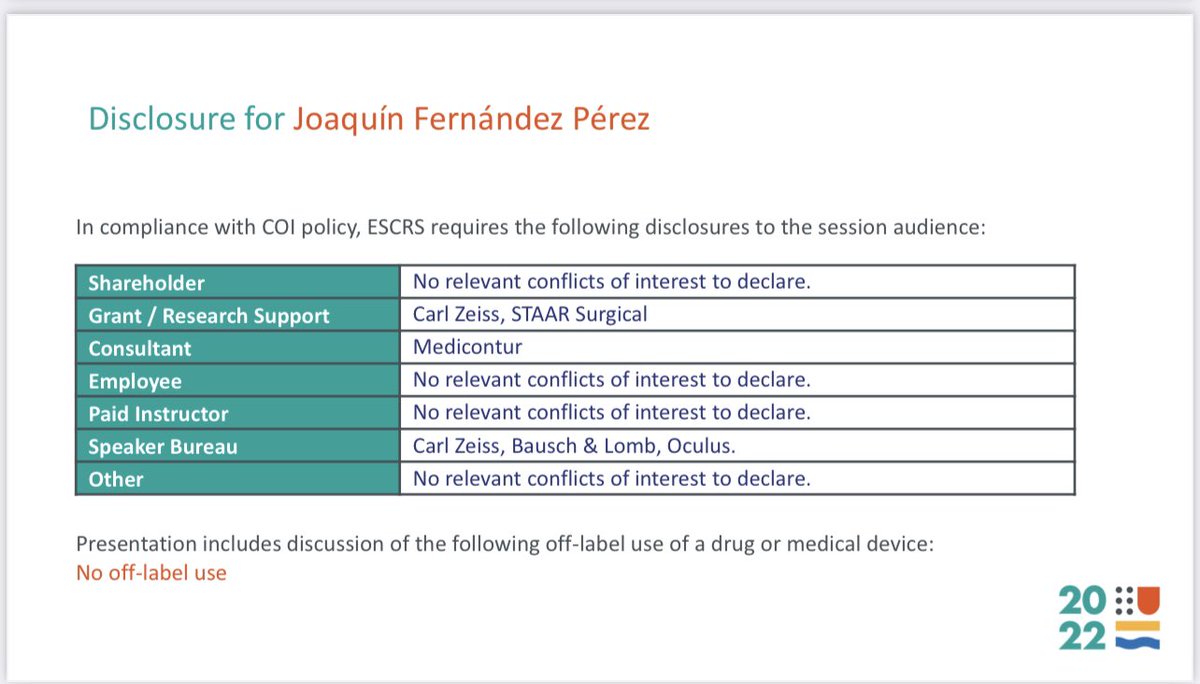 joaquinfdezoft's tweet photo. 1/ En la #CirugíaCataratas con implante de #IOLsMultifocales, ¿qué #ValoresdeCorte con diferentes equipos diagnósticos podrían informarnos en el preoperatorio de qué Pacientes podrían sufrir #Disfotopsias en el postoperatorio? https://t.co/13zFuV8UeH