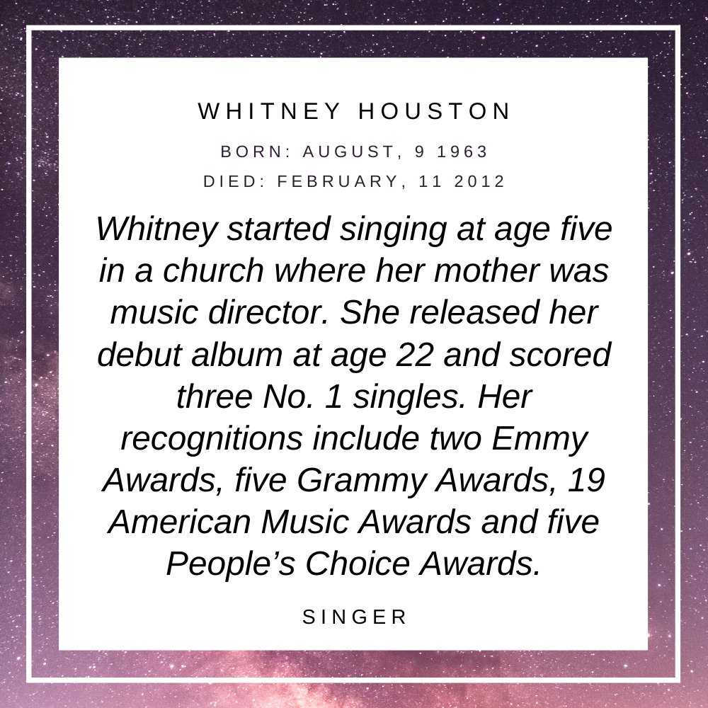 feminiverse's tweet photo. 🎤 Nicknamed "The Voice", Whitney is a legend in the music industry.

🎶 What’s your favorite song from her? Tell us and you can win an OG role!

1️⃣ Tag a friend
2️⃣ ❤️ and RT
3️⃣ Follow us

#ICP #NFT #DFINITY #feminiverse https://t.co/mKOGSAMPH3