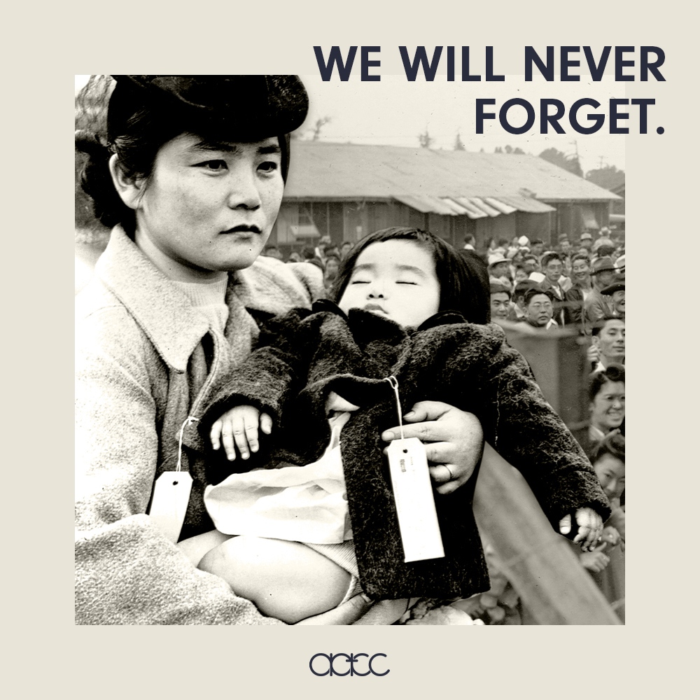 Remembering is a deeply spiritual practice (1 Samuel 7:12). Today we remember the 80th anniversary of the Japanese American incarceration during WWII. From February 19, 1942-1945, approximately 120,000 #JapaneseAmericans were stripped of their homes &amp; jobs and placed in camps 1/3