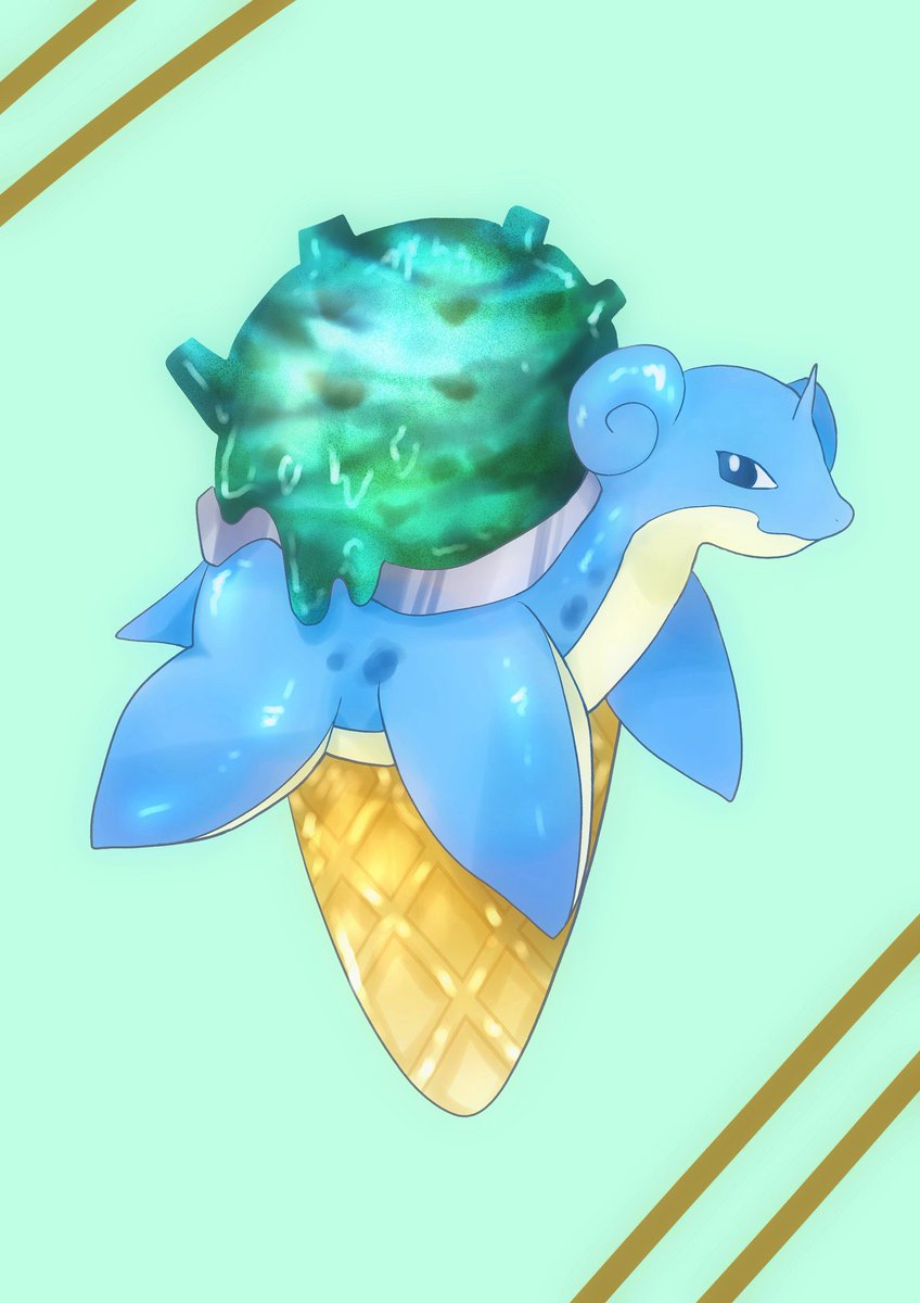 Twoucan ラプラス ポケモン の注目ツイート イラスト マンガ コスプレ モデル Twoucan ラプラス ポケモン の注目ツイート イラスト マンガ コスプレ モデル