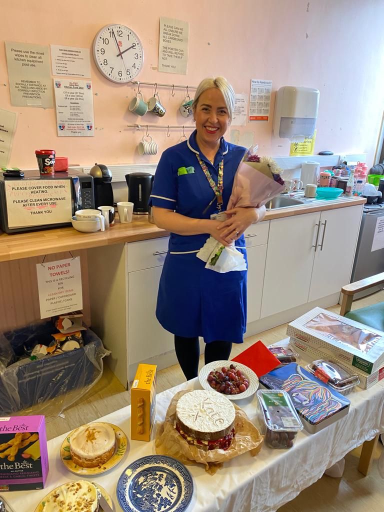 We want to wish a farewell full of love to Midwife Kate... She has worked at ULHT for 12 years, the last 7 years as a core Midwife on labour ward. As she moves on to her next midwifery chapter, with the community midwifery team, we want to wish her so much luck for the future 💙