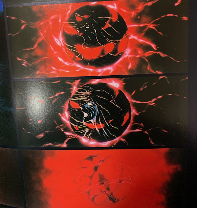 宇宙戦艦ヤマト1982年カレンダーをみると、サーシャの顔の下から聖総統