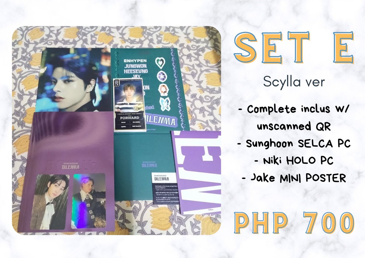 moonlightPH12's tweet photo. * Outbox has minimal damage on the corner, but overall in good condition
* unsealed but complete inclus, binuksan lang
* see pictures for the inclusions
* albums directly from weverse

Pls help rt pang dagdag funds lang po for refunds❤️😭 https://t.co/WJwcTR8j9R