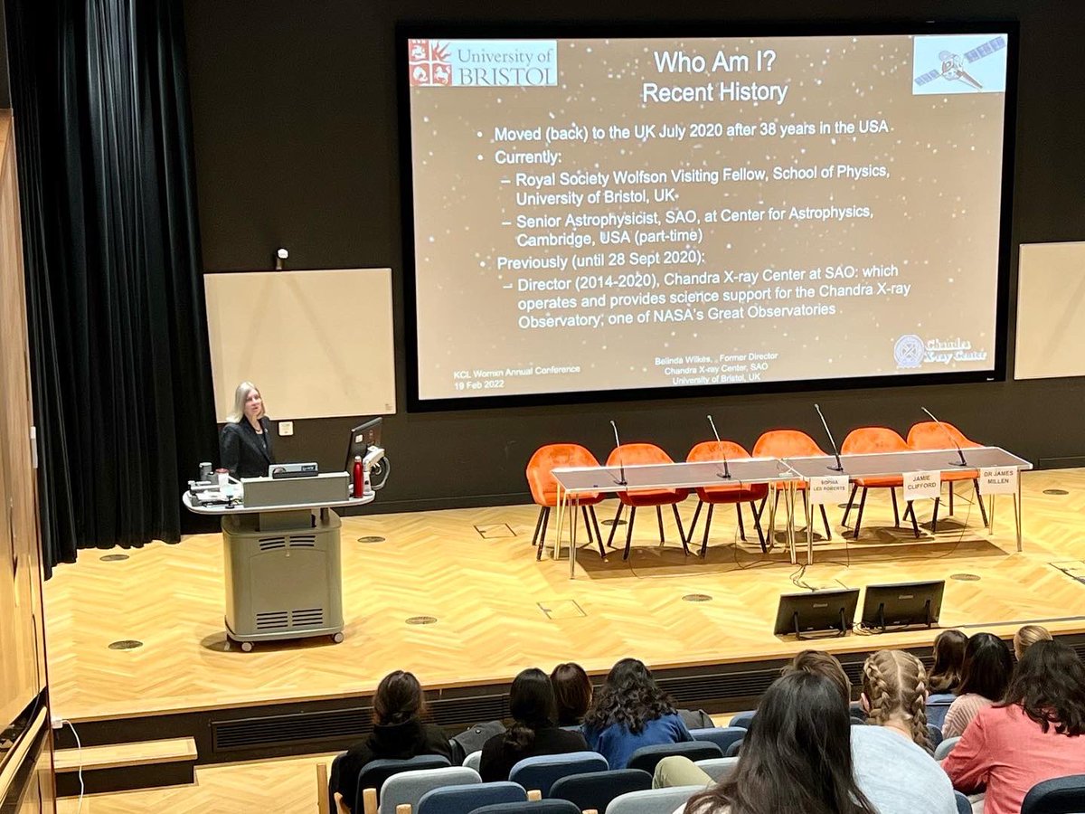 First talk from Dr Belinda Wilkes 🤩