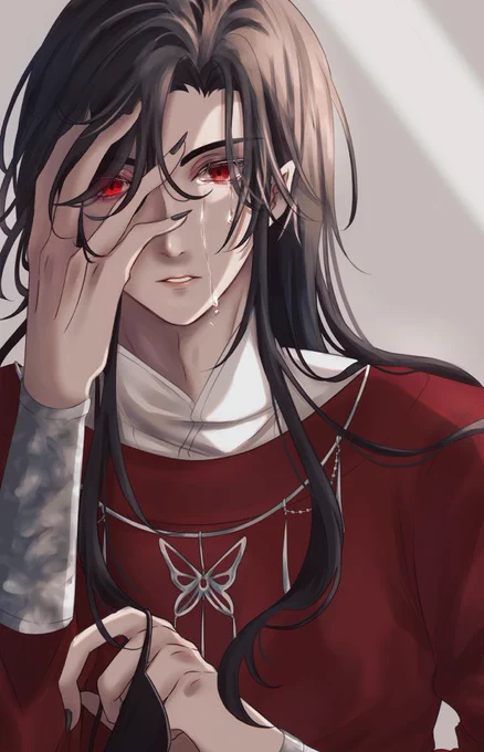 花城が涙を流すのは、全部殿下が絡んでる事だと思うな…
#TGCF 