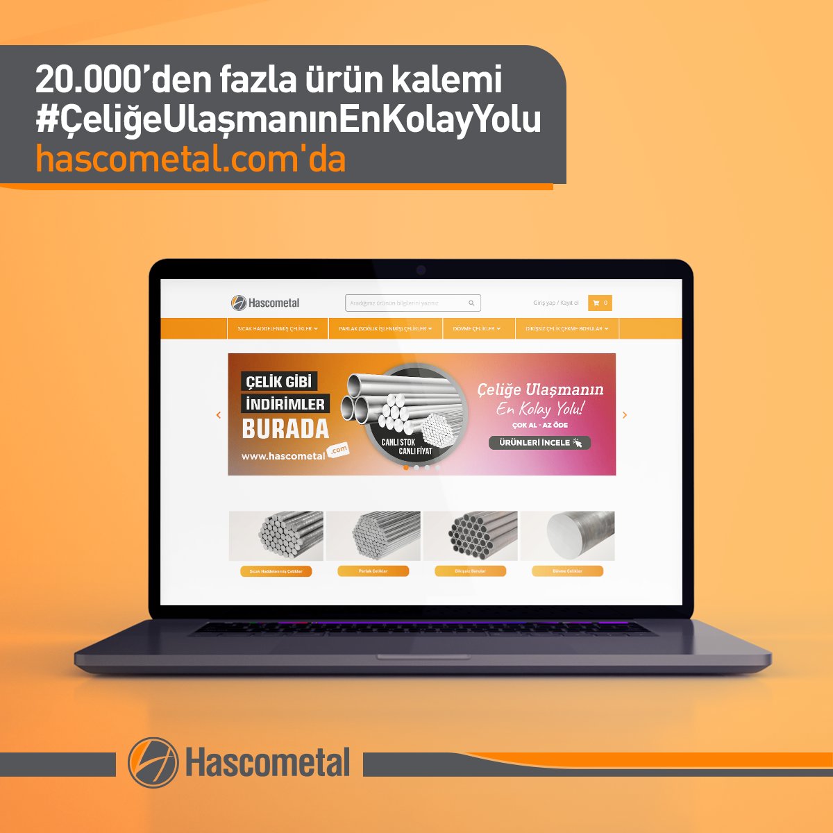 hascometal's tweet photo. Özel boy kesim, tam zamanında teslimat, stok yönetimi ve 20.000’den fazla ürün kalemi https://t.co/hug0MaRxKQ’da sizleri bekliyor.
#Hascometal #Çelik #stokyönetimi #özelambalaj https://t.co/VvfNqA178t