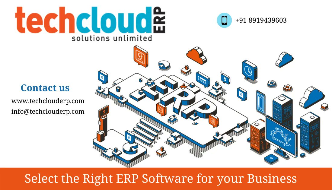 TechCloudERP's tweet photo. Tech Cloud ERP works in close proximity with the #business community and understands the process of a business. #TechCloudERP customizes your business easily and provides you the #flexiblesoftware, by which you can manage all the departments from a single platform. https://t.co/y1ghNtyqeY
