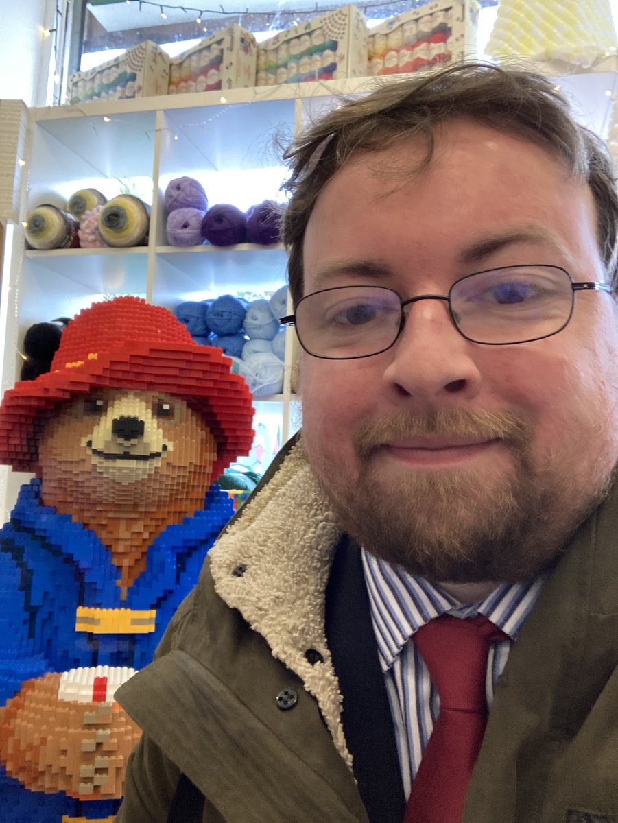 simon_jeal's tweet photo. Popped into @TaylorandAbel to see Paddington before he leaves #Penge! Today’s the last chance if you’re planning on following the #PaddingtonTrail! https://t.co/b3328EktB0