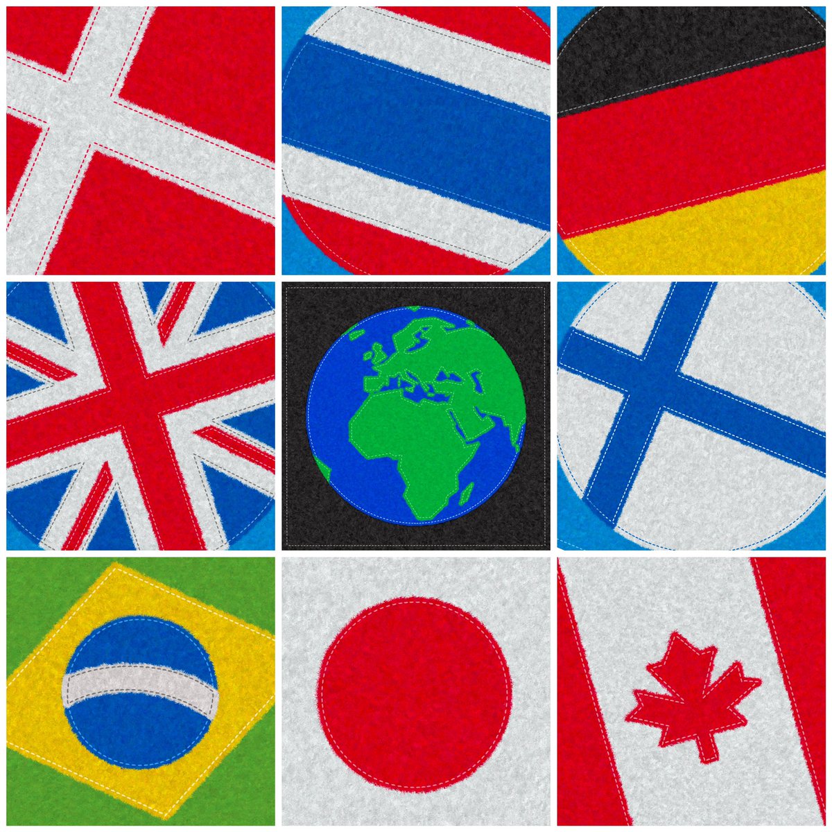 XavDeCrx's tweet photo. A few more added to my side hustle and now renamed “fuzzy flag” collection on OpenSea. 25 of each flag available and Australia now in the collection just for you @chrispile!

https://t.co/ZnO9fkn66P

✅ Polygon network - no gas fees
✅ Just 0.002 ETH (Approx $5)

#NFT #nftart https://t.co/u4I8wzk8V9