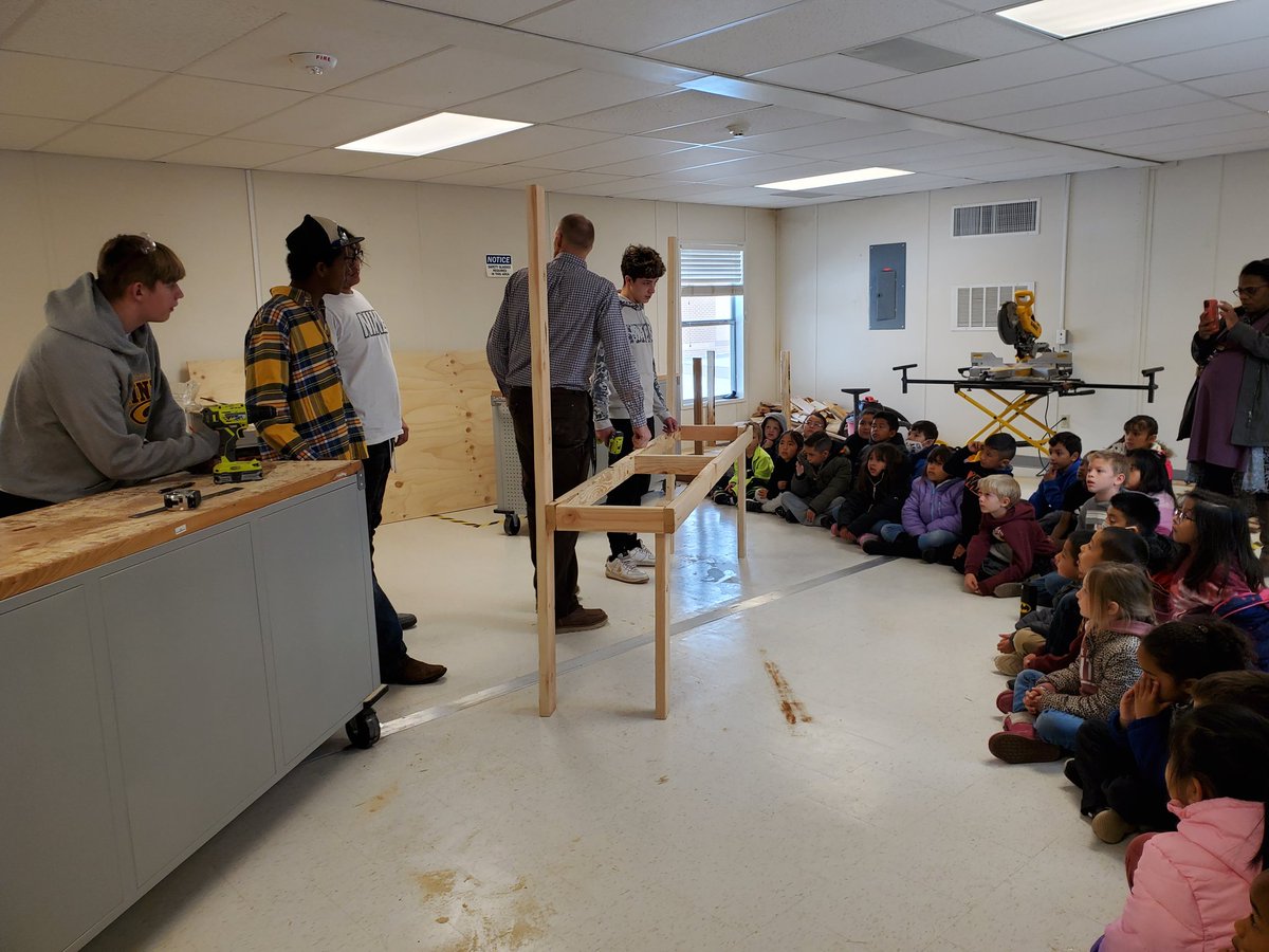 JanalynTaylor's tweet photo. Thank you CPS Foundation!  Our Nance site grant is becoming a reality. Part of it includes our little ones seeing CTAP class build our new storefront for makerspace! https://t.co/K9evsn2BIe