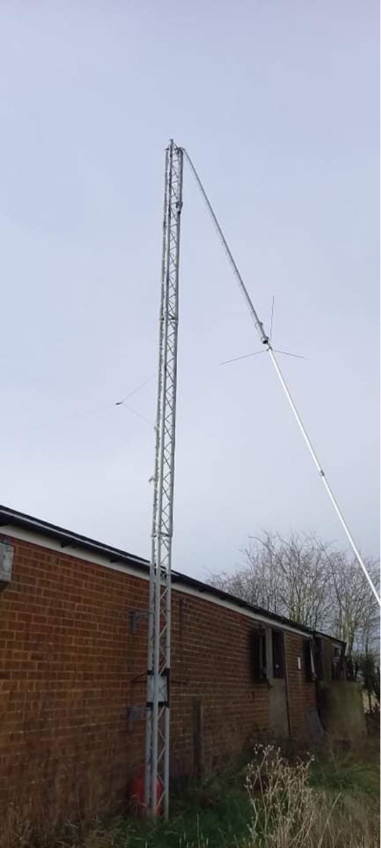 g0pkt's tweet photo. GB3TE and GB7CL are currently off air following storm damage.  Oops. https://t.co/cAy6j7gU01