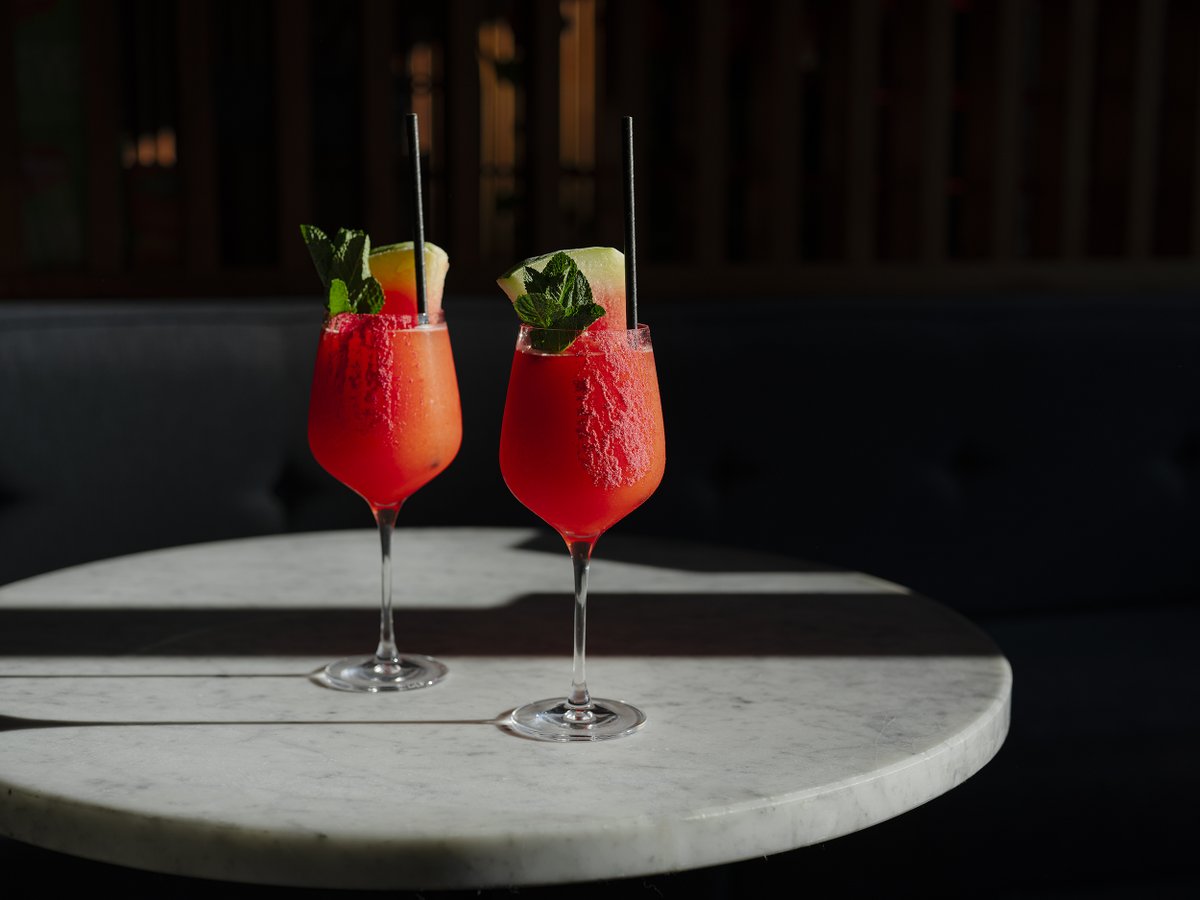 ✨ S A T U R D A Y ✨

Get the gang together and sip on 2-4-1 cocktails all day long.

Watermelon Sugar High ~ created from white rum, lime juice, fresh watermelon, watermelon syrup, mint and topped with a slice of fresh watermelon.