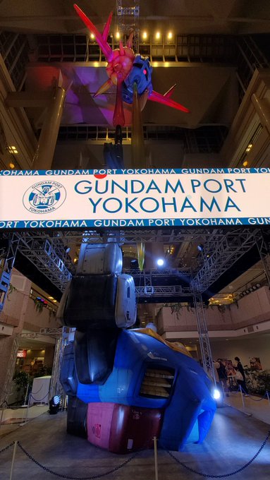 ガンダムアナルのカード貰いがてら、みなとみらいにガンダム見に行ってきました! 
