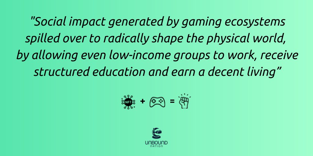 UnboundNationIO's tweet photo. 🧵1/4

Gamers and NFTs will serve as the channel to mass adoption of the metaverse,

here is why 👇

@jradoff @dappradar @j1mmyeth @DCLBlogger

#dontstopthemnow #blockchaingames #p2e #metaverse https://t.co/DdGbZc0Xgt