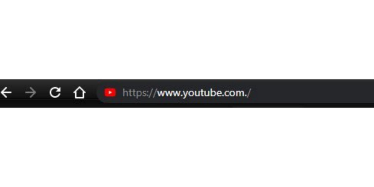 Youtube reklamlarını görmek istemiyorsanız URL'nin sonuna bir nokta (.) yerleştirmeniz yeterli.