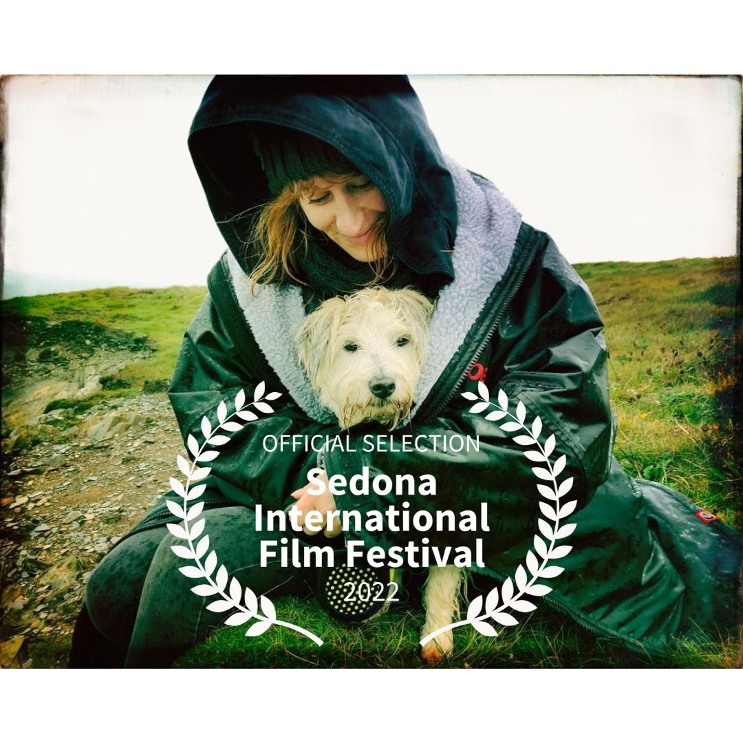 Dog Years first US screening is as part of the shorts <a href="/SedonaFilmFest/">Sedona Film Festival</a> - tomorrow Sunday 20th and Tuesday 22nd Feb! If you’re at the festival please come along. Pictured - some bonding time for Demelza (Kyla Goodey) and Lucky (Dodger).