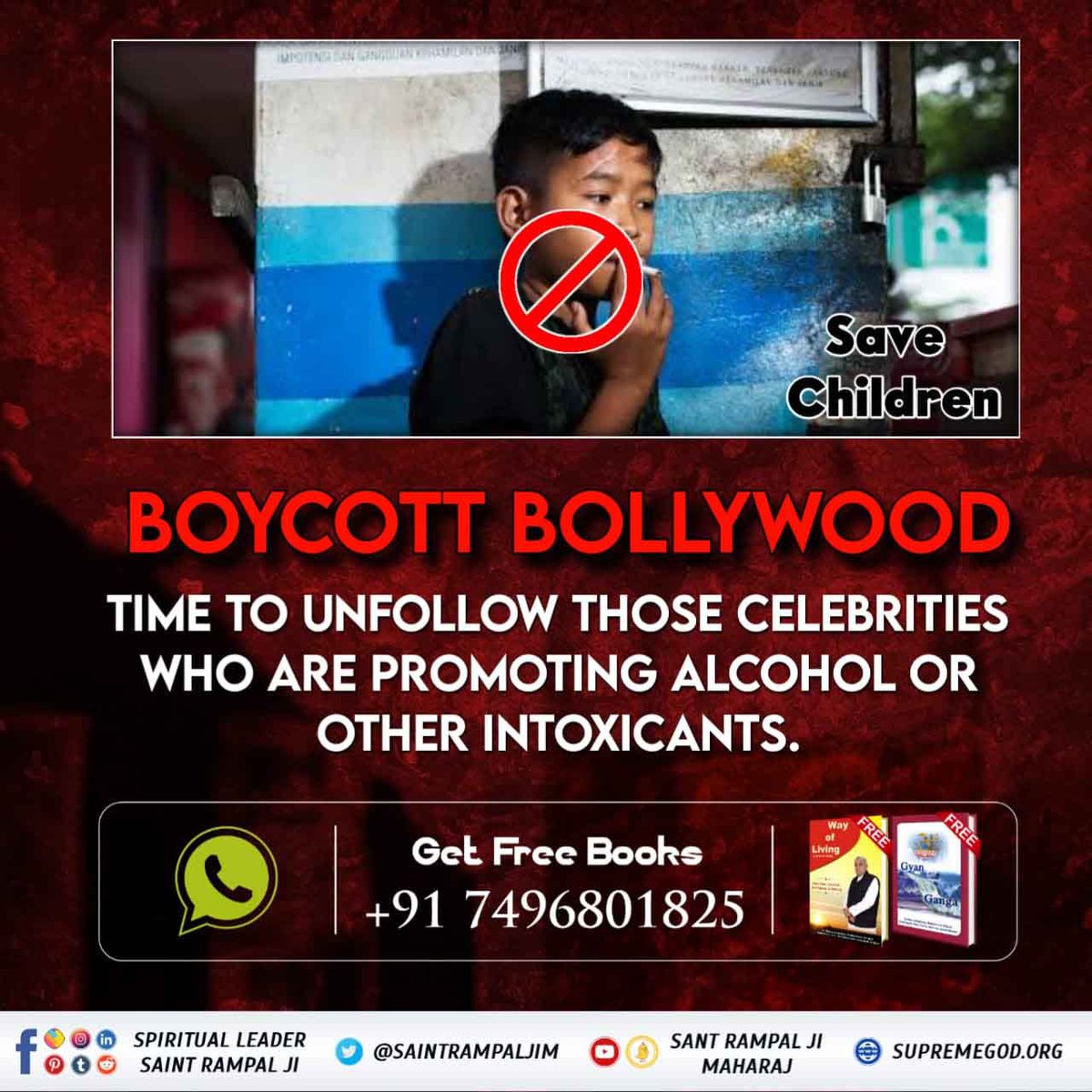 #GodMorning_Monday
Boycott Bollywood. 
School-going children and society children fail to make use of good impacts and are influenced by the bad part of the programmes on the air.