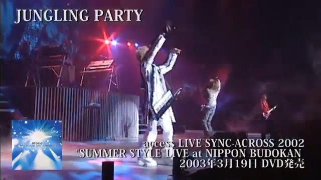 新品　access LIVE SYNC-ACROSS 2002 ライブ DVD Amazon.co.jp: access LIVE SYNC-ACROSS 2002“SUMMER STYLE”LIVE at