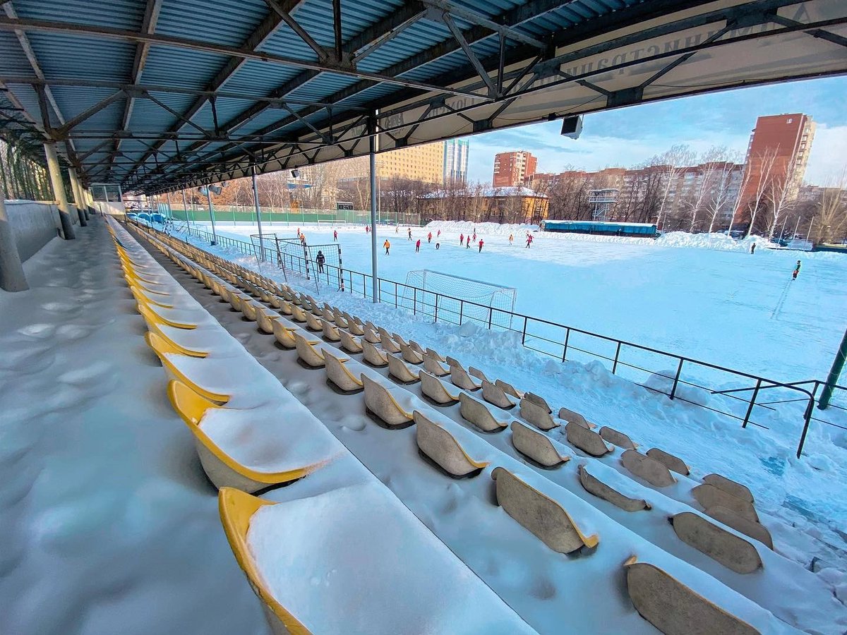 Stroymash Stadium, Tyumen, Siberia