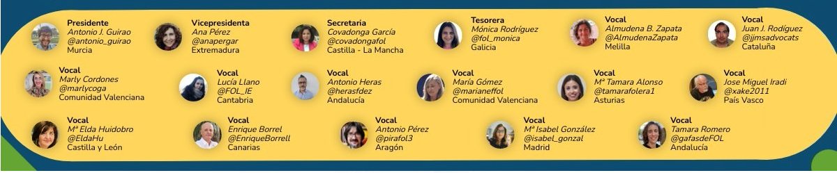 esther_fol's tweet image. Un sábado intenso e ilusionante, hemos asistido a la #Asamblea de #AnProFOL, ordinaria y extraordinaria y ha quedado elegida la nueva Junta Directiva, formada por personas muy queridas y profesionales. A todos gracias y ánimo en la nueva andadura💙💪