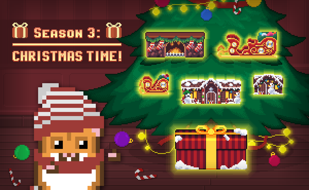 Hello there, Rollers! ✋

Today is the LAST DAY of Season III: Christmas time! ❄️

Thanks to everyone who joined our magical mining journey with Santa Hamster 🐹 We hope this Season filled your holidays with the true Christmas spirit and brought you lots of sweet rewards 🥰