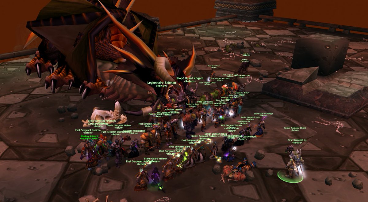 return_wow's tweet photo. Nefarian &amp; BWL cleared: 7/7 (Feb 11th 2022)

World: 5th
Horde: 1st https://t.co/gGkyNldkdQ