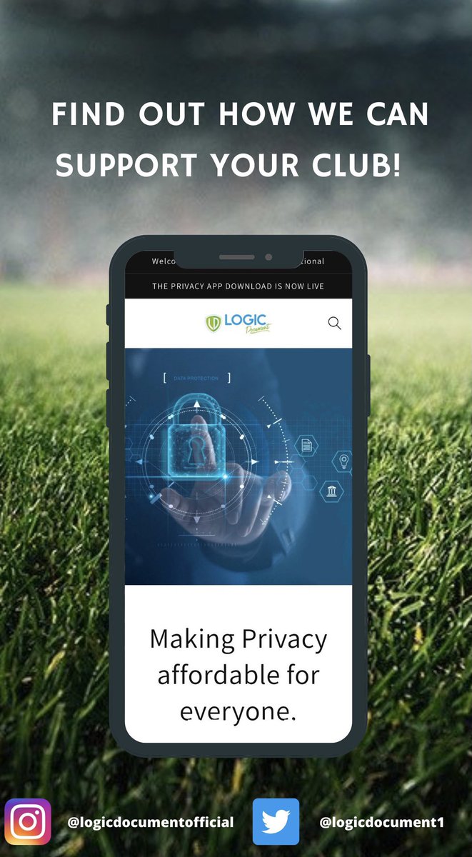 Jordan_Fox95's tweet photo. Find out how we at @logicdocument1 can support you as an athlete or your club from Grassroots to Elite level!
#LogicDocument #BreachAware #Grassroots #Data #GDPR #InternetSafety #AffordablePrivacy #AffordableSportForAll https://t.co/XOnYemrVy0