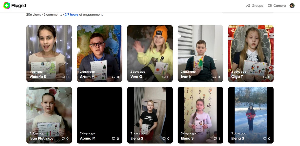 ShramkovaHelen's tweet photo. Ss at #SmartTeensStudio ๐ท๐บ have recorded their Thank You videos on @Flipgrid for their new friends from Taipei Wanfu Elementary School, Taiwan. They spoke about their favourite winter activities & NewYear traditions in Russia & their families. Check it out https://t.co/6mvhbzszBq https://t.co/lAdt4nP0gH